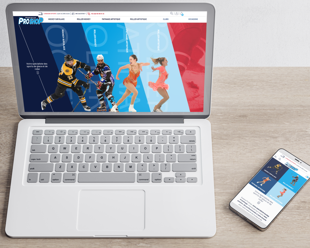 PrestaShop sur le hockey: patins et accessoires - Espace Pro Shop