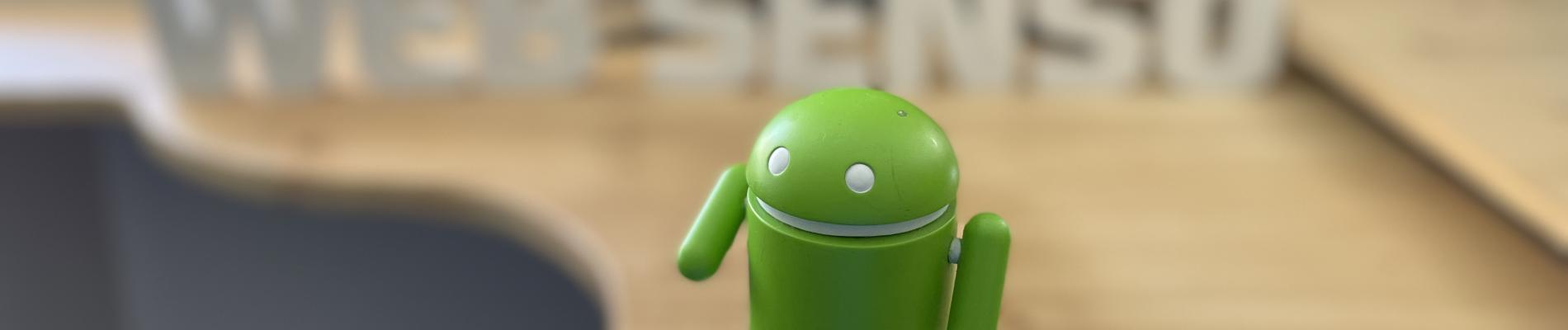 Personnage Android chez l'agence WebSenso