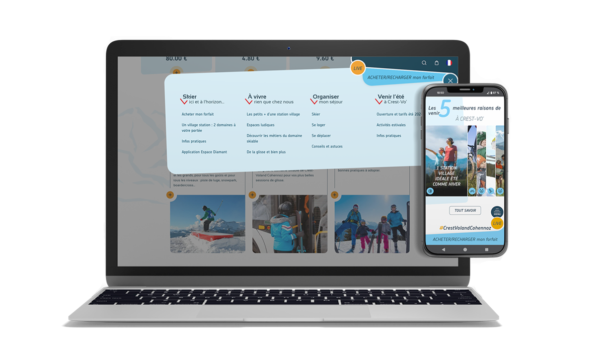 Domaine skiable de Crest-Voland Cohennoz