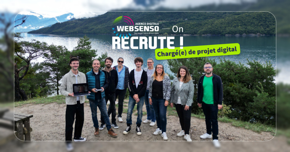 visuel recrutement chargée de projet digital