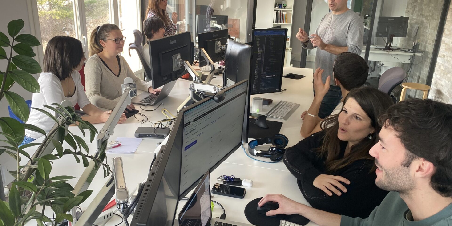 Équipe de l'agence WebSenso