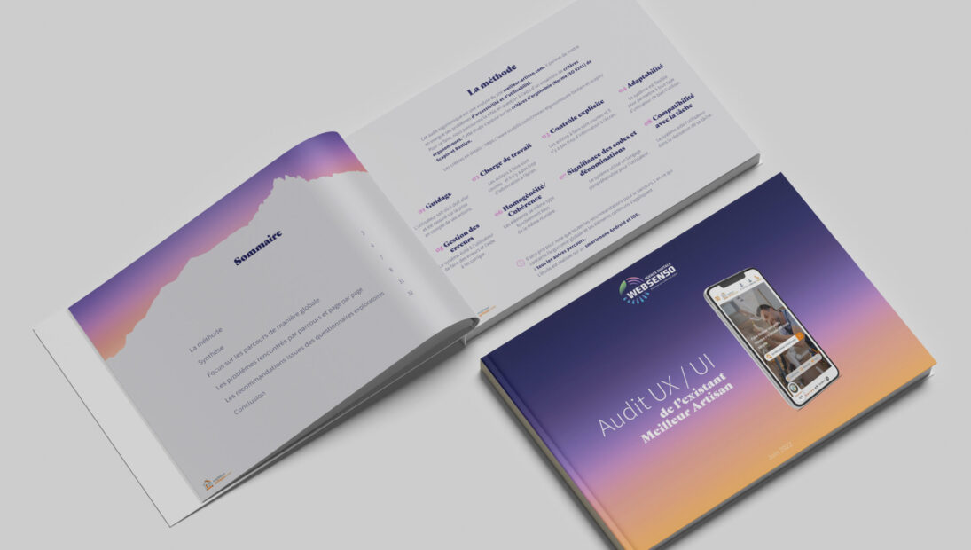 Mockup audit UX WebSenso