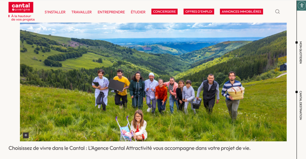 Site internet de cantalauvergne.com
