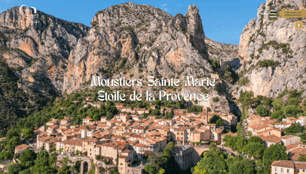 Site internet de moustiers.fr